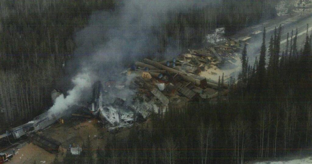 Tangled cars and billowing smoke: Remembering Hinton rail disaster 40 years later