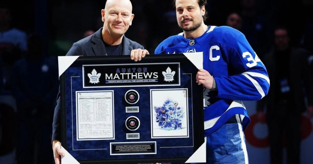 Leafs, Matthews pounce on Panthers to net 4-1 win