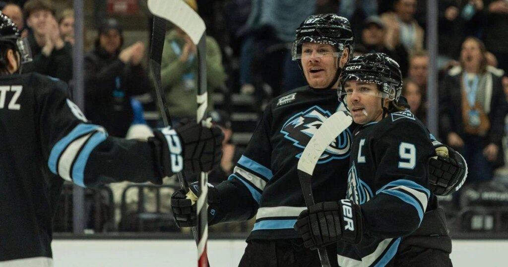 Mammoth beat Senators 3-1 hours after NHL awards Utah 2027 Winter Classic