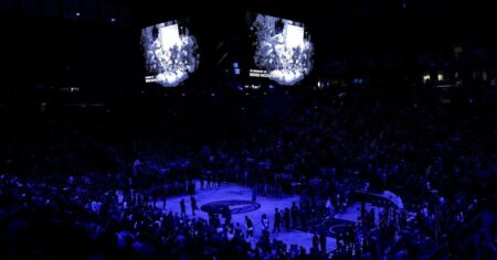 T-wolves hold a pregame moment of silence for Renee Good, the woman fatally shot by an ICE officer T-wolves hold a pregame moment of silence for Renee Good, the woman fatally shot by an ICE officer