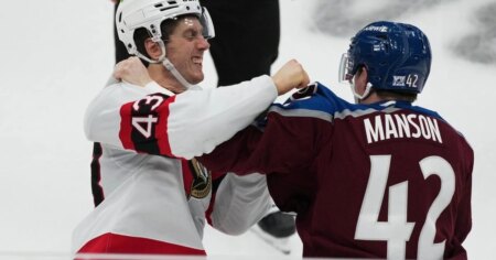 Josh Manson has 2 goals, 2 assists and a fight as Avalanche rout Senators 8-2 Josh Manson has 2 goals, 2 assists and a fight as Avalanche rout Senators 8-2