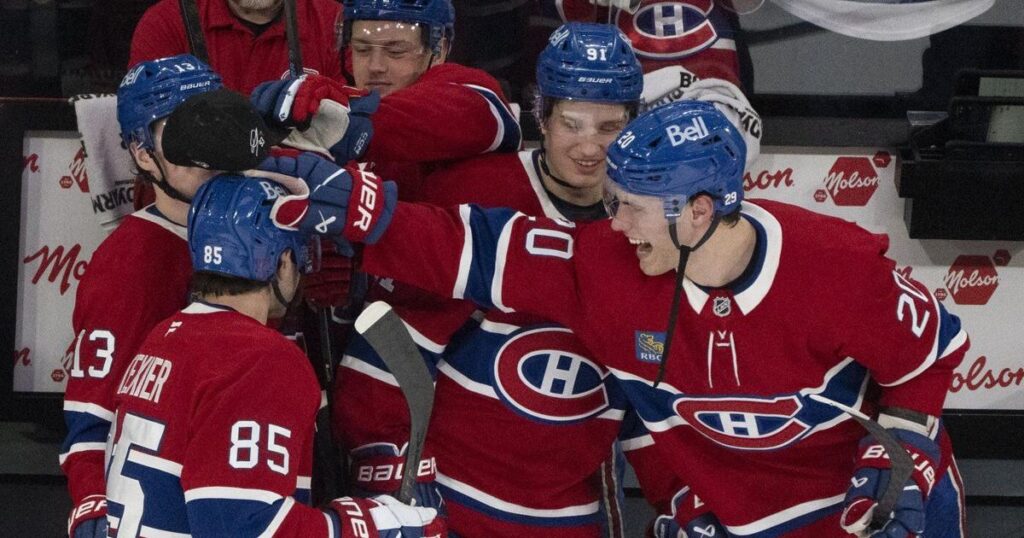 Alexandre Texier continues to turn heads on the Montreal Canadiens top line