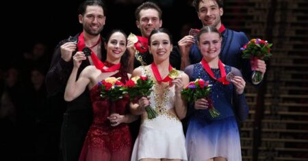 Pereira, Michaud pull off upset to win Canadian pairs title: ‘Oh my God! We won!’ Pereira, Michaud pull off upset to win Canadian pairs title: ‘Oh my God! We won!’