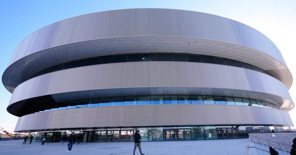 IOC happy as new Milan Cortina hockey arena almost ready to welcome NHL players