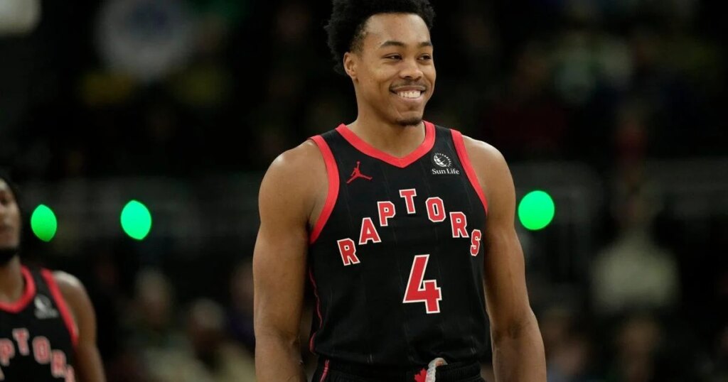Scottie Barnes makes game-winning free throw as Raptors top 76ers 116-115 in overtime