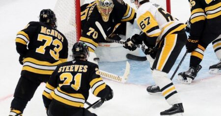 NHL roundup: Korpisalo records eighth career shutout as Bruins blank Penguins 1-0 NHL roundup: Korpisalo records eighth career shutout as Bruins blank Penguins 1-0