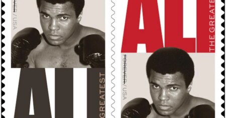 Muhammad Ali will be honored with a commemorative US postage stamp Muhammad Ali will be honored with a commemorative US postage stamp