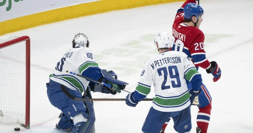 Canadiens crush struggling Canucks 6-3 with three-goal outburst in third period