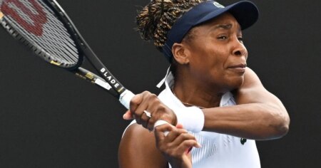 Venus Williams loses in 1st round of Australian Open tuneup event in Hobart Venus Williams loses in 1st round of Australian Open tuneup event in Hobart