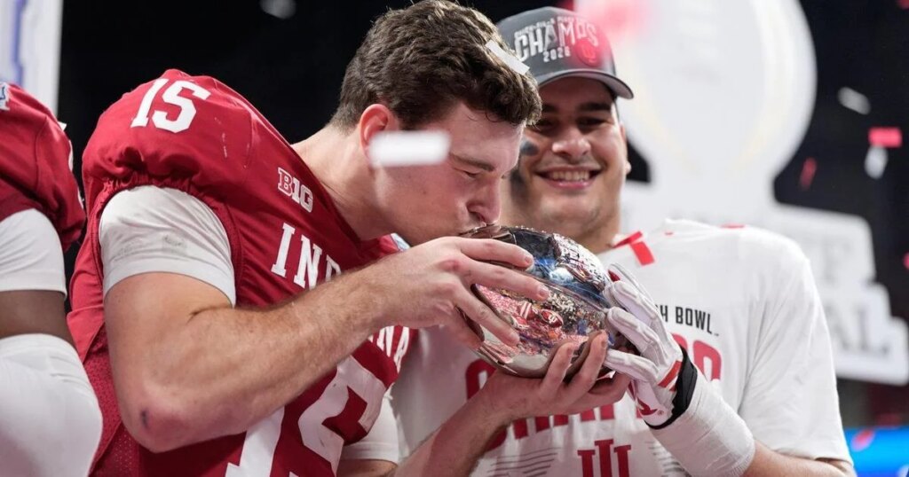 College football’s surprise: Miami and Indiana meet for a title in a matchup nobody saw coming.
