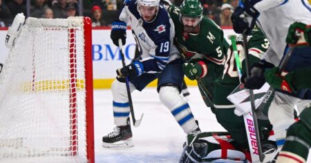Scheifele has 4 points as Jets beat Wild 6-2 for 4th straight win Scheifele has 4 points as Jets beat Wild 6-2 for 4th straight win