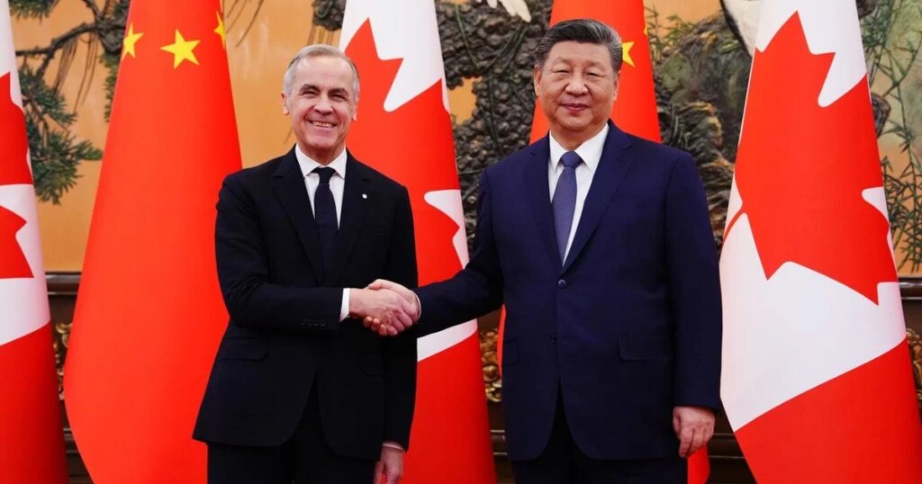 CP NewsAlert: Carney reaches tariff-quota deal with China on EVs, canola