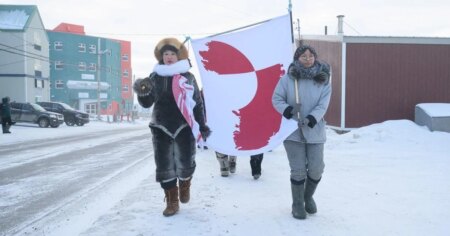 Dozens rally in Iqaluit for Greenland as Trump renews threats to control island Dozens rally in Iqaluit for Greenland as Trump renews threats to control island