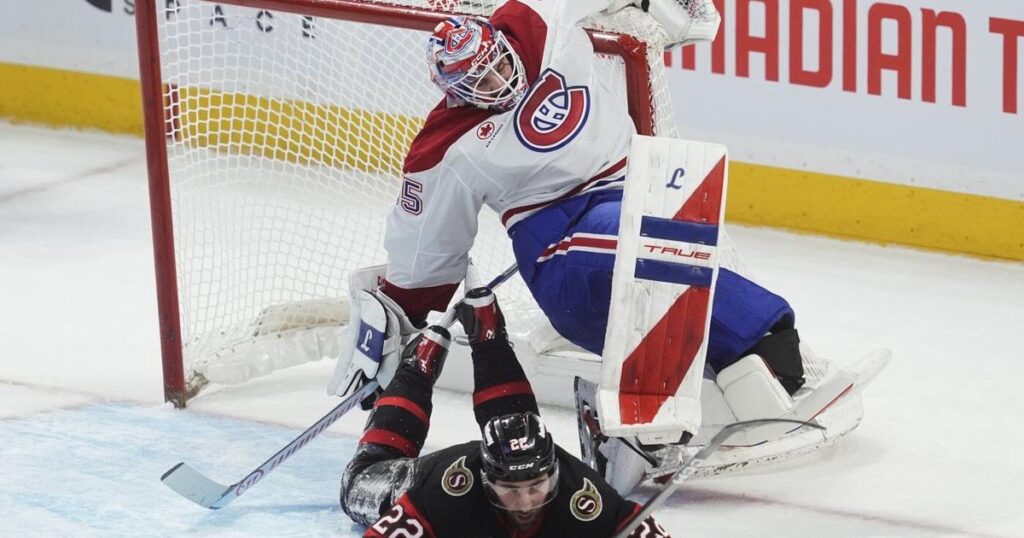 Caufield scores in OT as Canadiens sink Senators 6-5