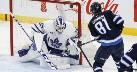 Domi scores in OT as Leafs rally to snap Jets’ win streak with 4-3 win Domi scores in OT as Leafs rally to snap Jets’ win streak with 4-3 win