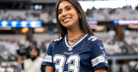 QB Diana Flores hypes flag football ahead of its 2028 LA Olympics debut, now an open book on subject QB Diana Flores hypes flag football ahead of its 2028 LA Olympics debut, now an open book on subject