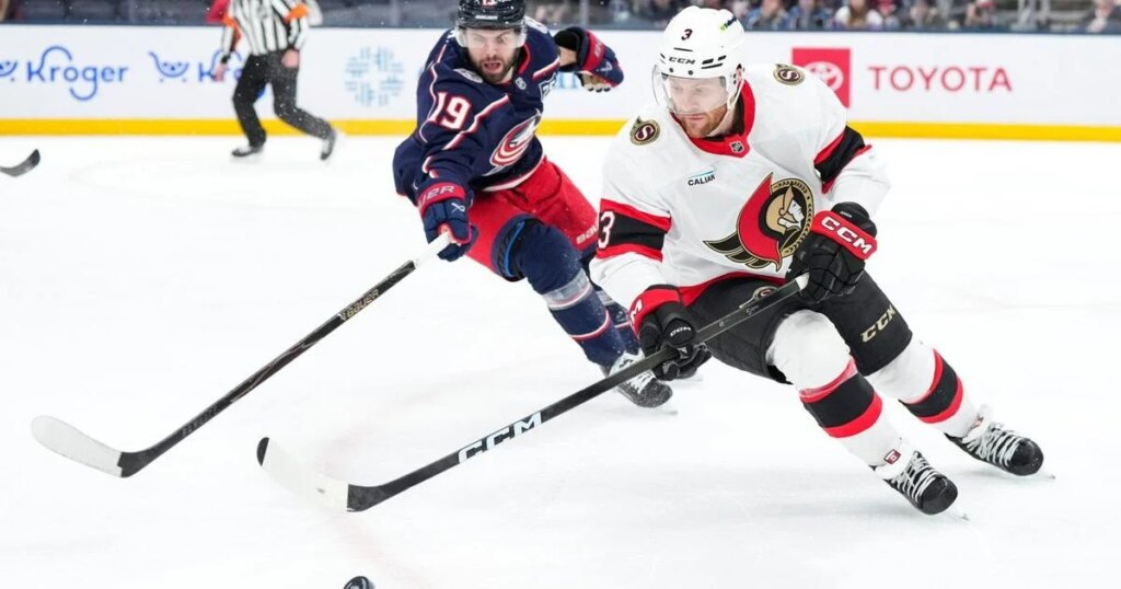 Kleven, Stutzle score early as Senators beat Blue Jackets 4-1