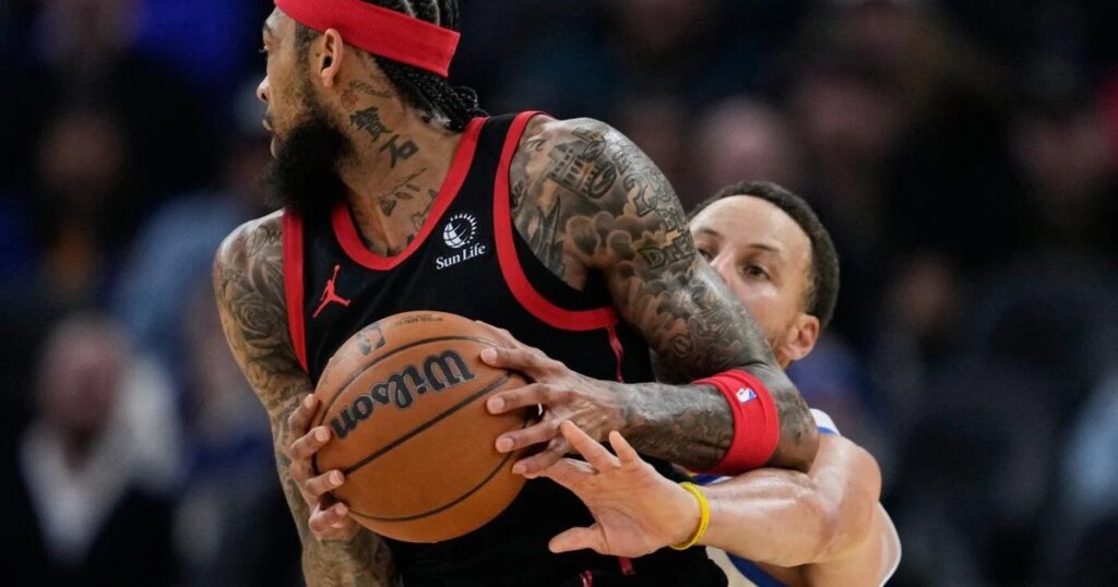 Quickley nets 40 points to power Raptors past Warriors 145-127