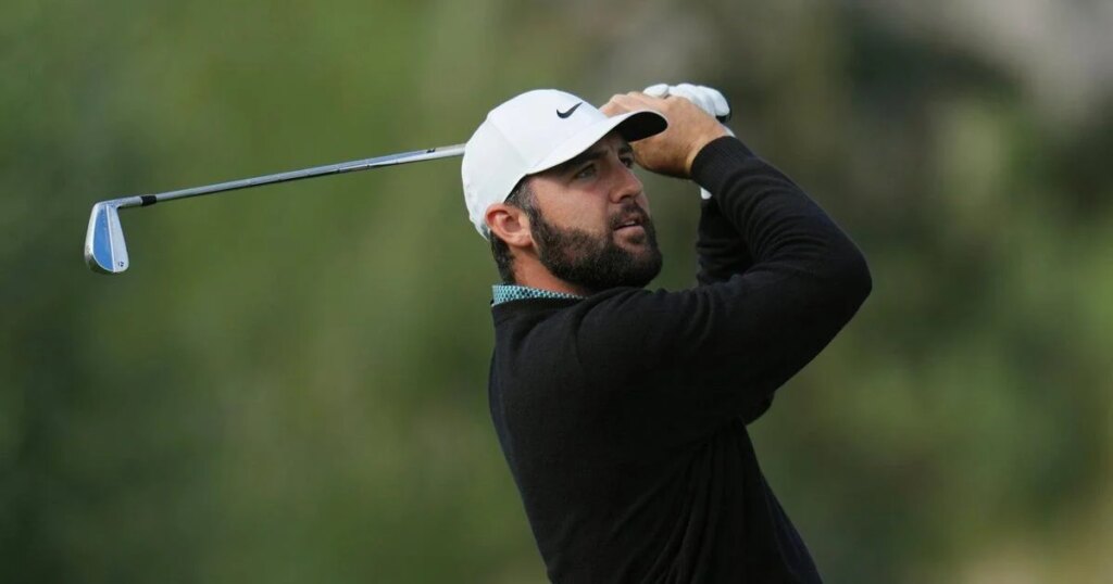 Scheffler starts the new year with a 63. It allowed him to keep pace at The American Express