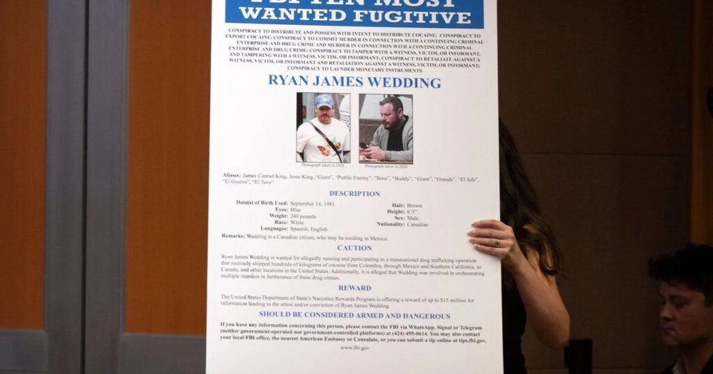 A timeline of key events leading up to the arrest of Canadian fugitive Ryan Wedding
