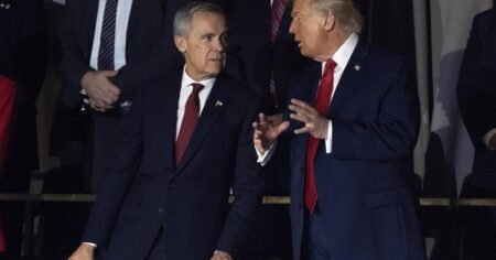 Trump threatens ‘Governor Carney’ with tariffs over China trade deal