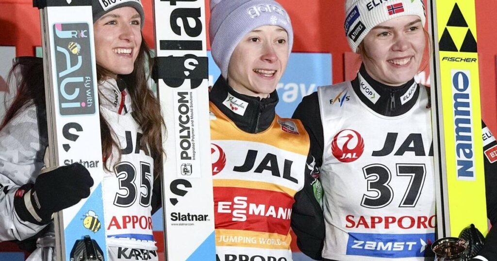 Canada’s Abigail Strate earns silver at ski jumping World Cup as Olympics approach