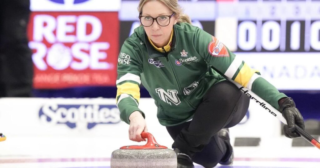 Scharf steals two in 10th for 7-4 win over Skrlik at Scotties Tournament of Hearts