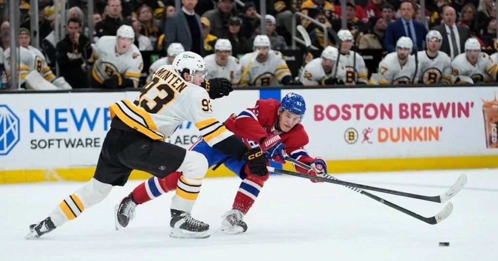 NHL roundup: Bruins unbeaten in seven at home after 4-3 win over Canadiens