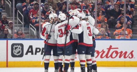 Bouchard brilliant as Edmonton Oilers down Washington Capitals 6-5 in OT Bouchard brilliant as Edmonton Oilers down Washington Capitals 6-5 in OT