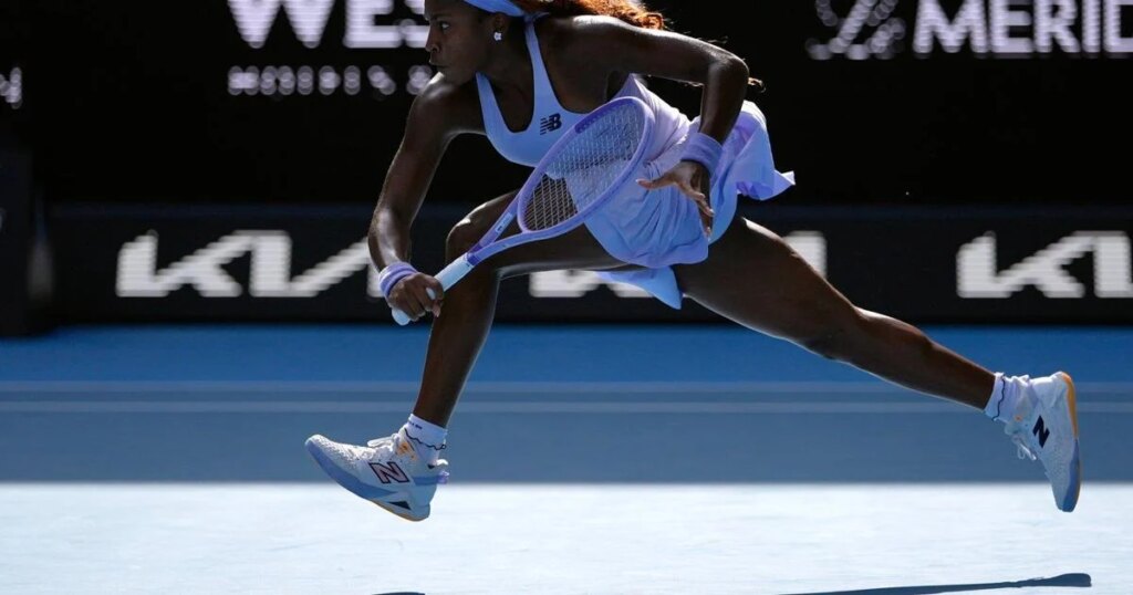 At 21, Coco Gauff has enjoyed hanging out with emerging teens at Australian Open