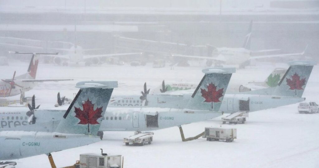 Snowstorm wreaks havoc on air travel plans, as recovery begins