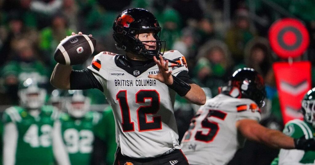 B.C. Lions extend star quarterback Nathan Rourke through 2028
