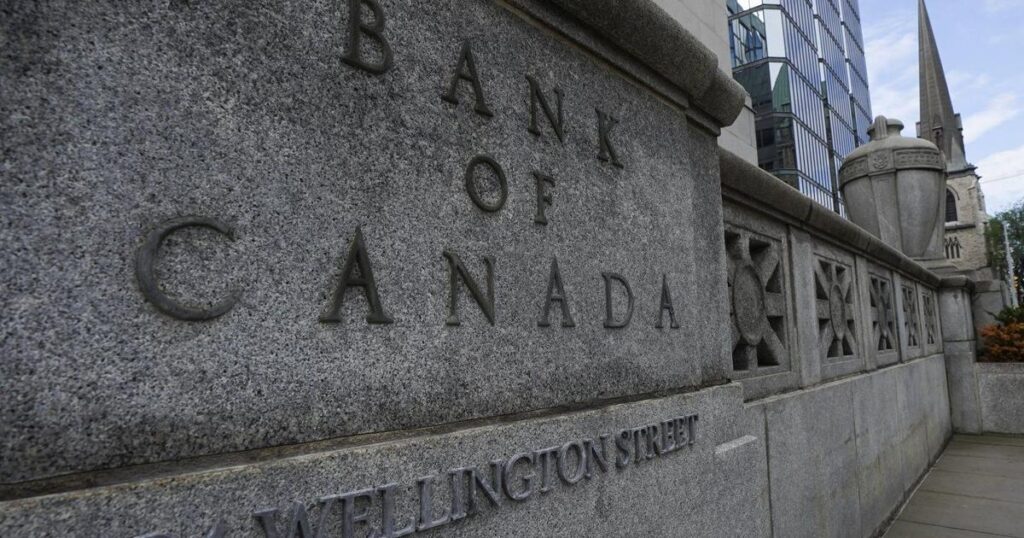 Text of the Bank of Canada’s latest interest rate decision