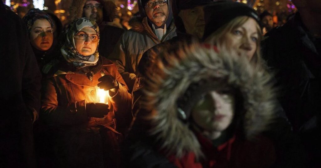 Montreal vigil marks Quebec City mosque attack anniversary as Islamophobia persists