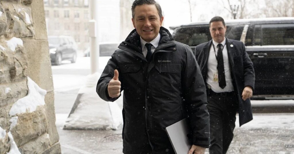 In the news today: Poilievre to speak in Calgary, Trump threatens tariffs, Oilers win