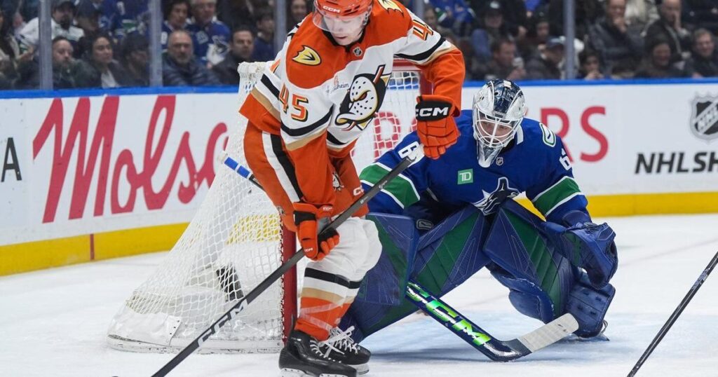 Tolopilo shines in Canucks win but denied shutout due to concussion protocol