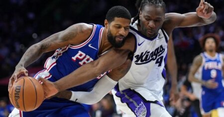 NBA suspends Philadelphia 76ers’ Paul George 25 games for violating anti-drug policy NBA suspends Philadelphia 76ers’ Paul George 25 games for violating anti-drug policy