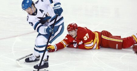 Farabee scores winner, Flames end five-game skid with win over Sharks Farabee scores winner, Flames end five-game skid with win over Sharks