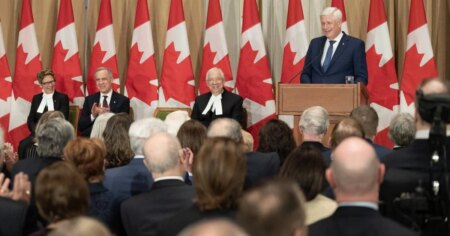 Harper says Canada’s difficulties can’t all be blamed on Trump in gala speech Harper says Canada’s difficulties can’t all be blamed on Trump in gala speech