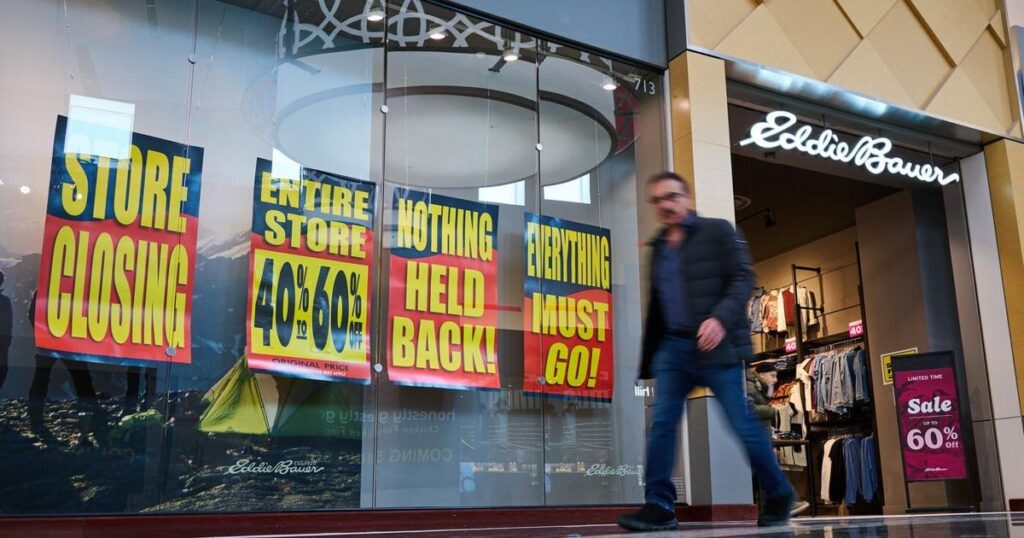 Eddie Bauer looks to sell Canadian stores amid financial struggles