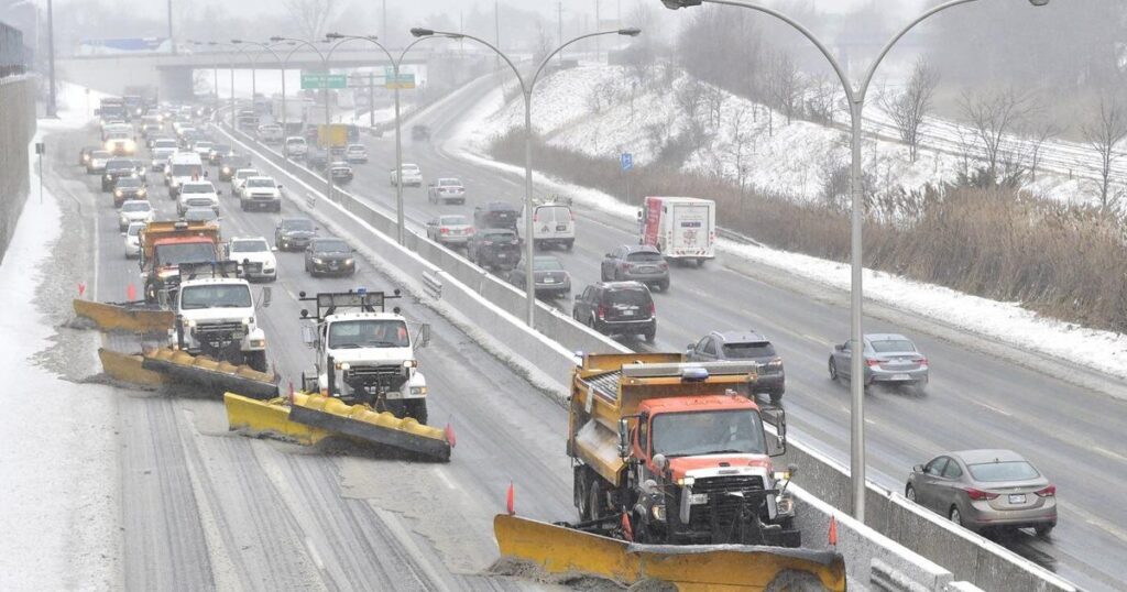 Winter mix delivers Ontario freezing rain, blowing Prairie snow and East Coast wallop
