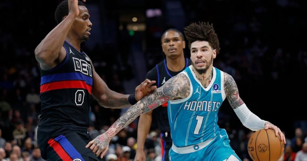 Hornets’ LaMelo Ball starts against the Rockets a day after being in a car crash
