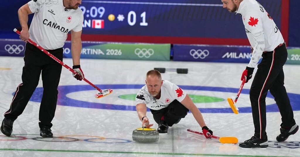 Canada adds medals in women’s curling, speedskating as Jacobs plays for gold