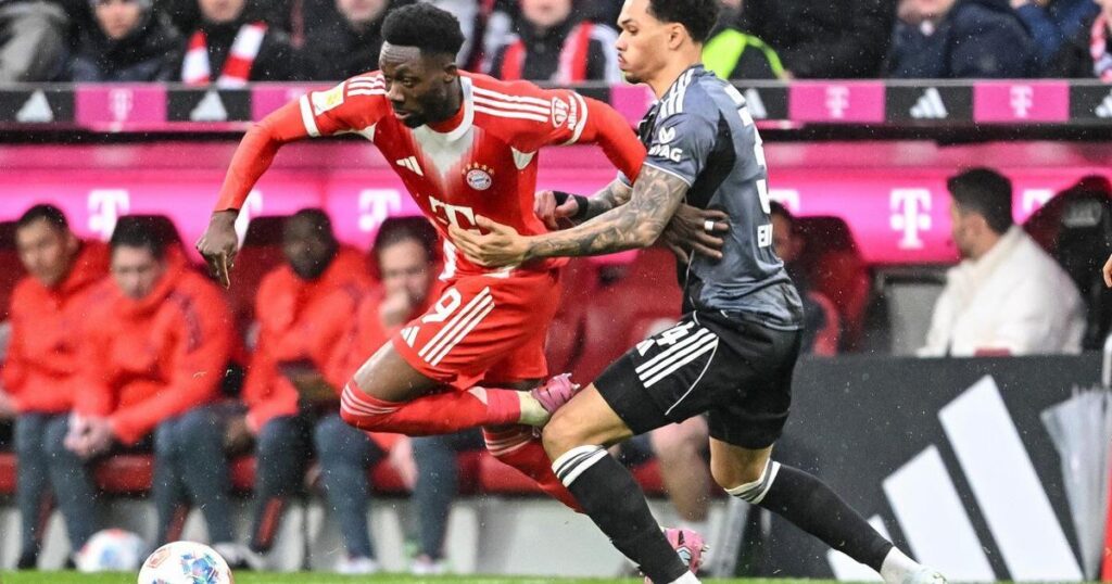 Canada captain Alphonso Davies injures hamstring in Bayern win