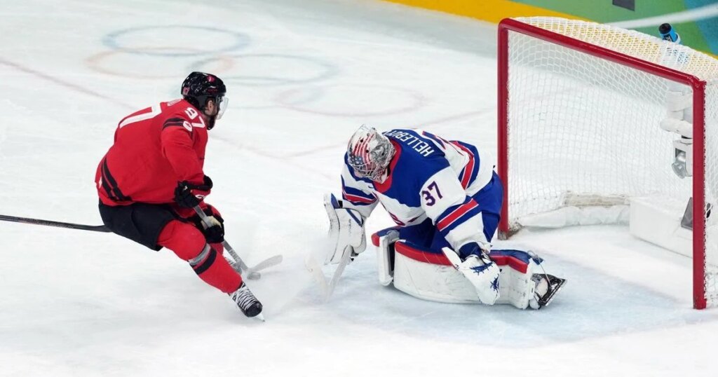 Jets rave about goaltender Connor Hellebuyck’s gold-medal game outing for U.S.