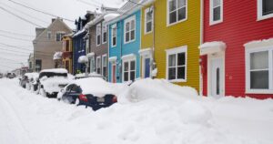 Winter storm batters Atlantic Canada