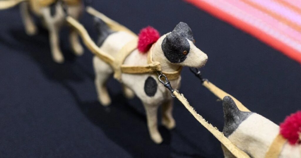 Métis leaders unveil 1920s model dog sled repatriated from Vatican