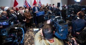 B.C. RCMP say three foreign nationals charged with extortion, one suspect at large