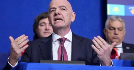 Infantino says he’s talked to Trump and was assured that Iran can come to US for World Cup
