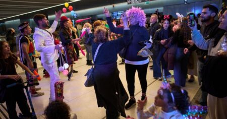 Purim parties shift to bomb shelters as Israelis celebrate under Iran war threat Purim parties shift to bomb shelters as Israelis celebrate under Iran war threat